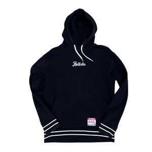 Y2K 2000's Black Hollister Hoodie Streetwear Grunge Oversized 2000's Style Small